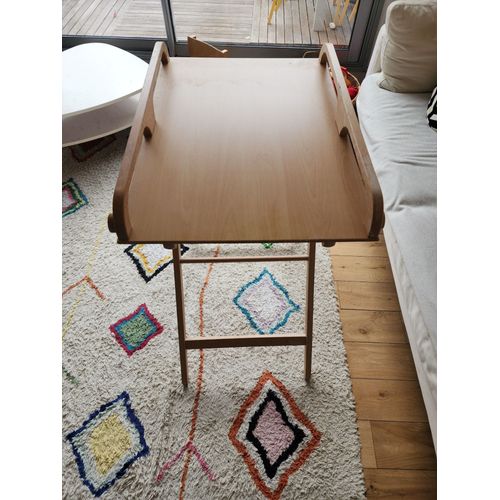Table À Langer Pliante Combelle (Bon État : Quelques Traces D'usure Sur Le Vernis)