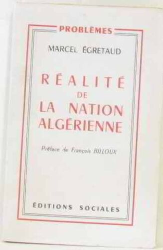 Réalité De La Nation Algérienne