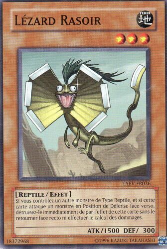 3x -  Lezard Rasoir -  Taev-Fr036