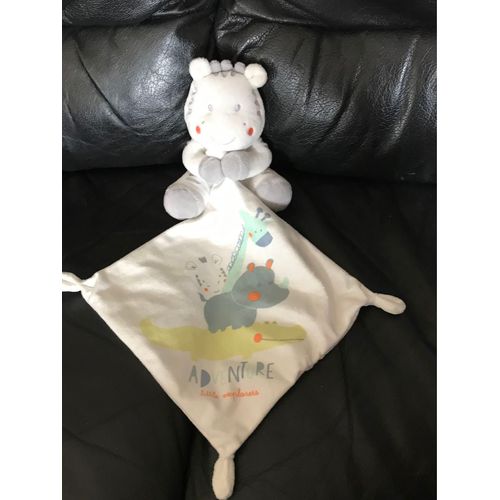 Doudou Zèbre Adventure Little Explorers 30cm