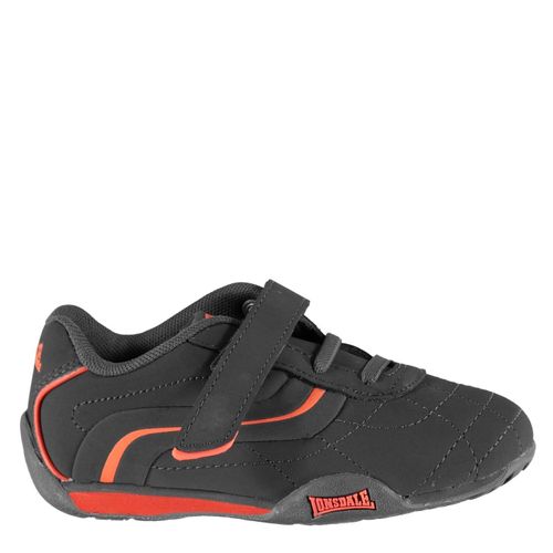 Lonsdale Camden Bébé Chaussures De Sport Baskets Basses Enfant Gris
