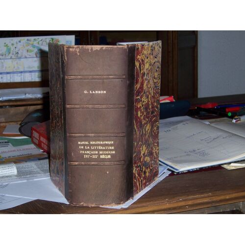 Manuel Bibliographique De La Littérature Française Moderne Xvième-Xixème Siècles