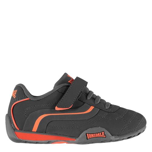 Lonsdale Camden Enfant Chaussures De Sport Baskets Basses Gris