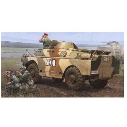 Maquette Véhicule Blindé Soviétique Brdm-2-Trumpeter