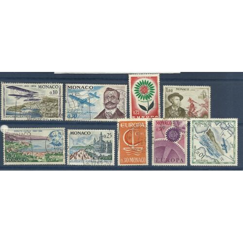 Timbres Oblitérés Monaco