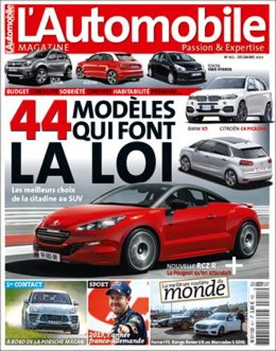 L'automobile Magazine 811 - 44 Modèles Qui Font La Loi