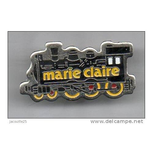 Pin's Marie Claire Locomotive Noire