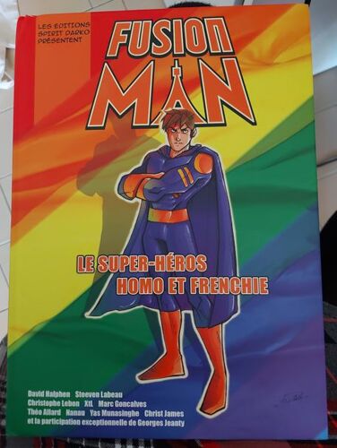 Fusion Man Le Super-Héros Homo Et Frenchie