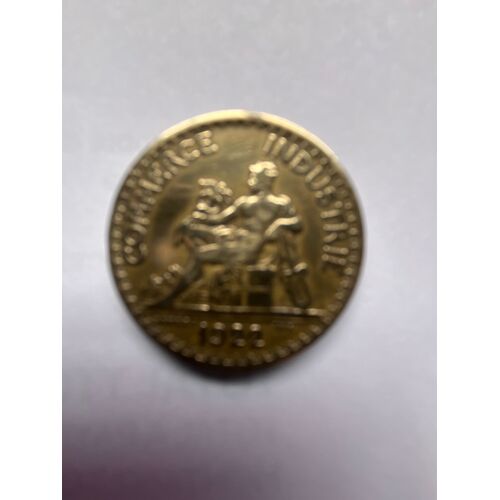 Pièce De Collection « Bon Pour Un Franc Des Chambres De Commerce De France »