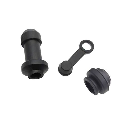 1 Set Ensemble D'étrier De Pompe De Frein, Manchon D'amortisseur, Manchon En Caoutchouc Pour Moto, Scooter Électrique, Frein À Disque, 3 Pièces Nipseyteko®