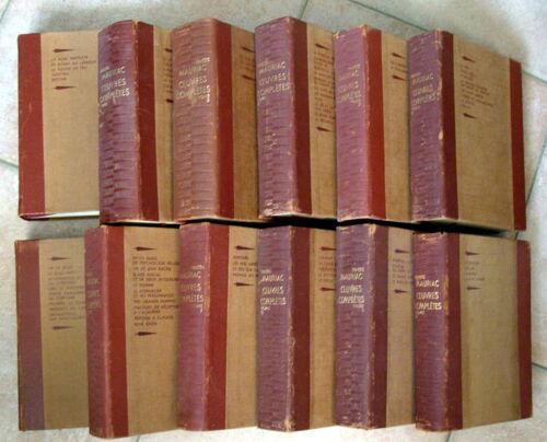 Oeuvres Completes. Bois Originaux De Louis Jou. Paris. Bibliotheque Bernard Grasset, Chez Artheme Fayard. 1950-1956.