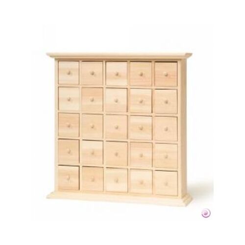 Meubles À Tiroirs 30x30x6 (Calendrier D'avent)