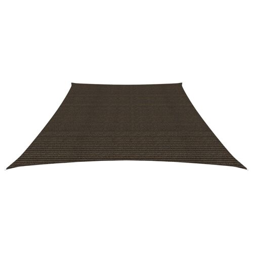 Vidaxl Voile D'ombrage 160 G/M² Marron 3/4x2 M Pehd