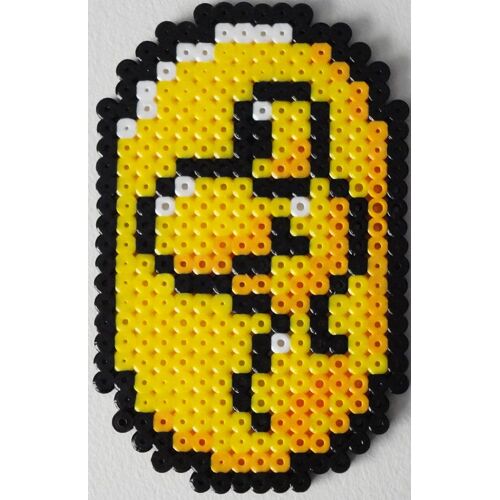 Pièce Yoshi Super Mario World Perler/Hama