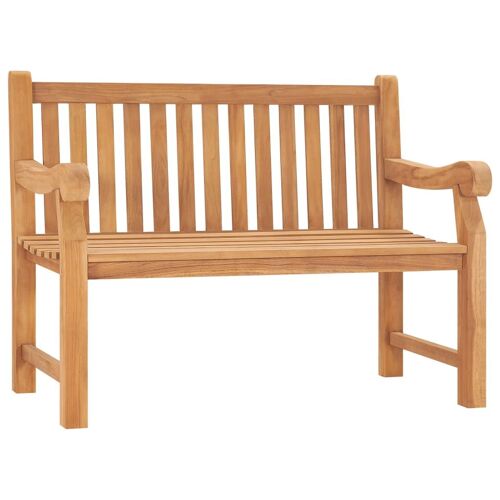 Banc De Jardin 114 Cm Bois De Teck Solide Yue