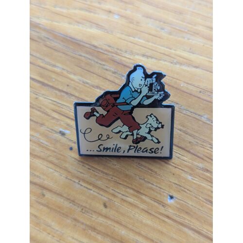 Pin's Tintin : Smile Please