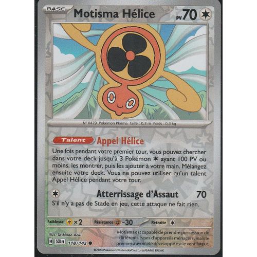 Carte Pokémon - Motisma Hélice - 118/142 - Reverse - Ev7 Couronne Stellaire
