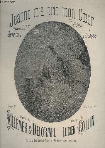 Jeanne M'a Pris Mon Coeur - Piano + Chant.