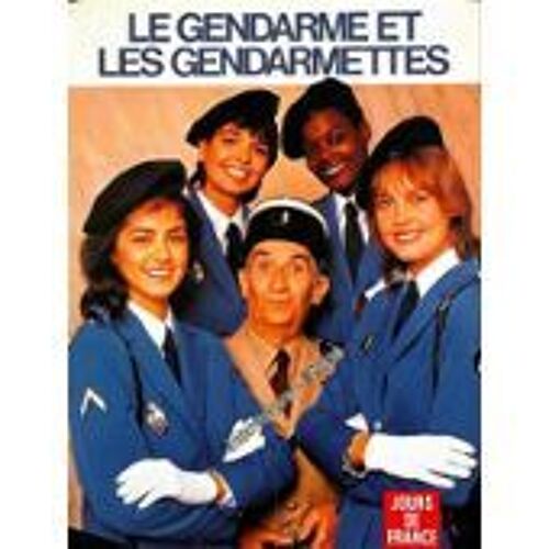 Le Gendarme Et Les Gendarmettes - Jean Girault - Louis De Funès - Michel Galabru - Affiche De Cinéma Pliée 60x80 Cm