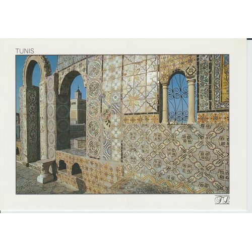 Carte Postale Tunis,La Terrasse Du Palais D'orient,Tunisie