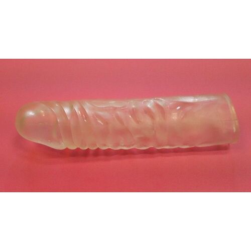 Gaine transparente vibromasseur penis aspect raliste rel 15cm sextoy |  Rakuten