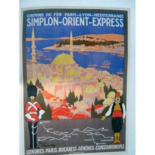 Affiche Simplon Express