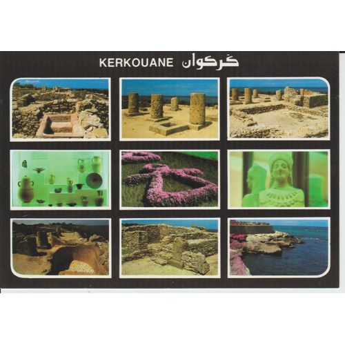 Carte Postale Balade À Kerkouane,Tunisie