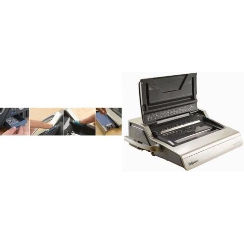 Fellowes Perforelieur Métallique Électrique Galaxy E Wire,