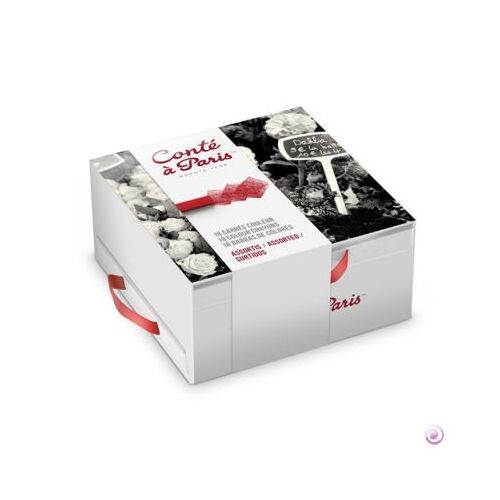 Coffret Tiroirs De 18 Pastels Carrés Conté - Conté