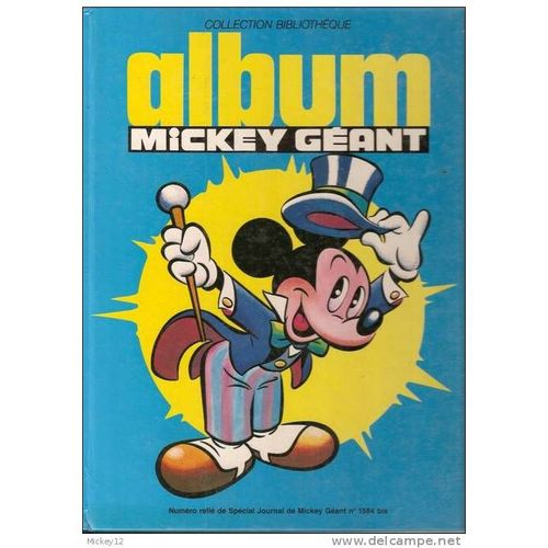 Album Mickey Geant N°1584 Bis