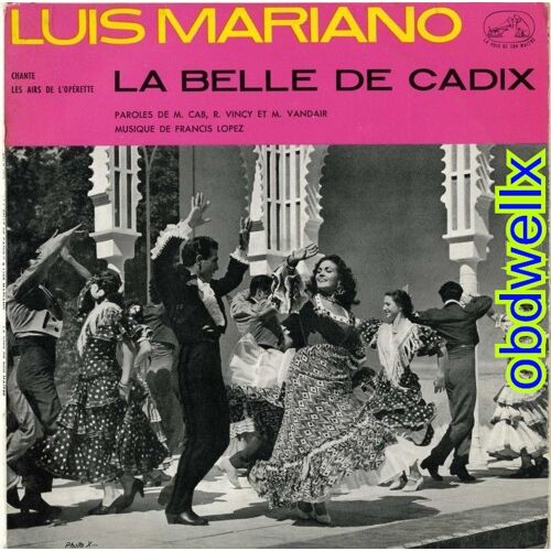 Lp 25cm « La Belle De Cadix/56 - 2ème Poch. »