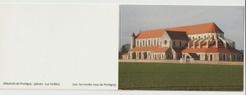 Carte De Collection Double Abbatiale De Pontigny