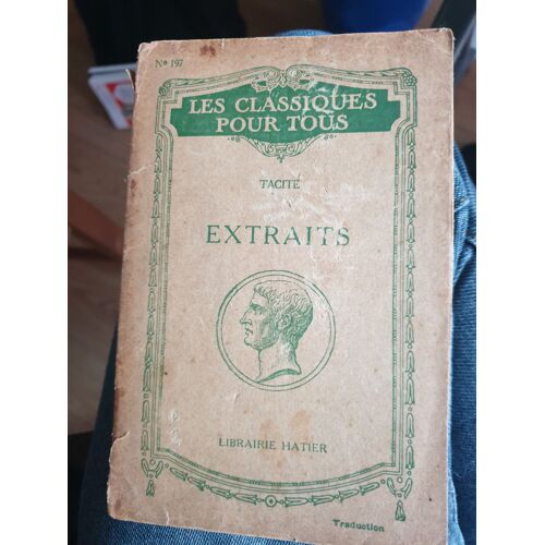 Tacite Extraits