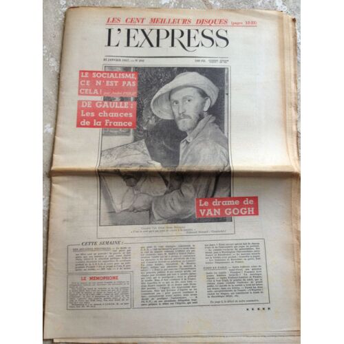 L'express N° 292  Du 25 Janvier 1957