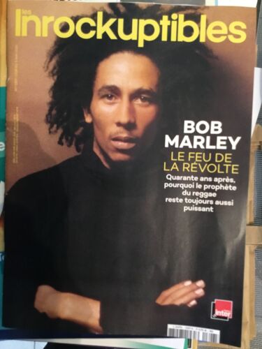 Les Inrockuptibles 1328 Bob Marley St Vincent Emma Cline Chris Blackwell Nicole Krauss Kiarostami