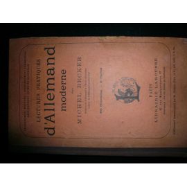 Lectures Pratiques D'allemand Moderne