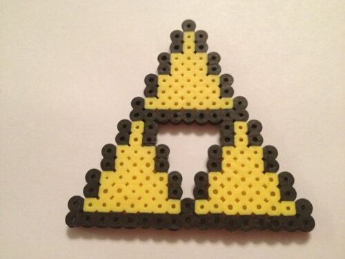 Zelda Triforce Perler/Hama