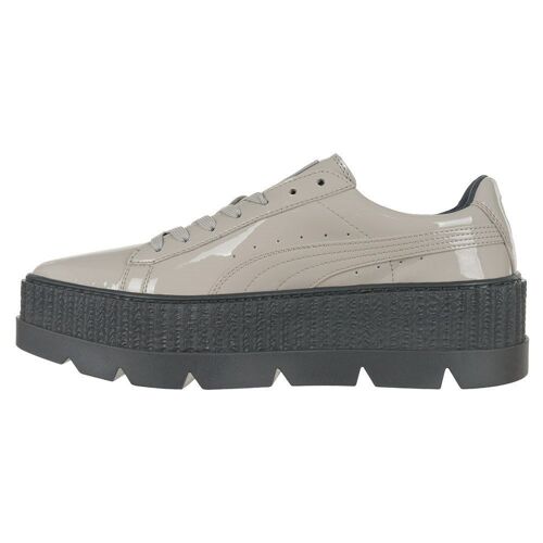 Baskets Basses Puma X Fenty Rihanna Pointy Creeper Patent Gris