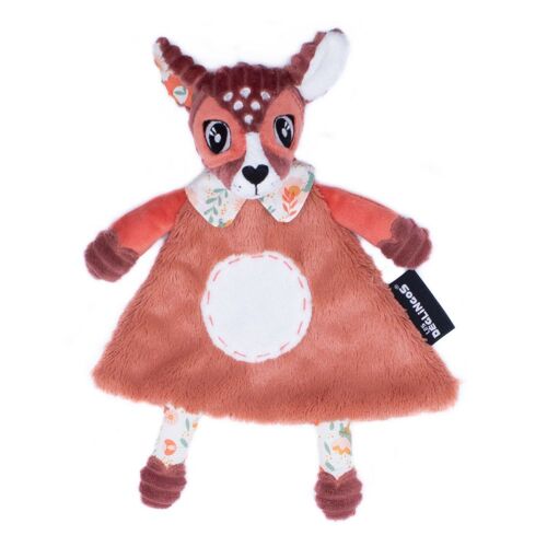 Doudou Baby Melimelos la Biche - Les Déglingos