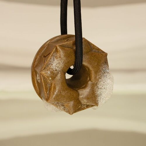 Shampoing Solide Pour Cheveux Bruns À L'orange Douce Et À La Poudre De Cacao, 100% Naturel - Fabrication Française 