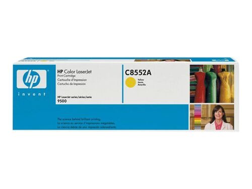 HP 822A - Jaune - original - LaserJet - cartouche de toner (C8552A) - pour Color LaserJet 9500gp, 9500hdn, 9500mfp, 9500n
