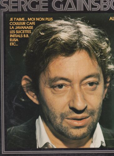 Elisa, 69, Les Sucettes, L'anamour, Dr Jekyll, Qui Est In, Bonnie And Clyde, Bloody Jack, Quand Mon 6,35 Me Fait Les Yeus Doux, New York Usa, La Chanson Du Forçat, Le Poinçonneur Des Lilas, La Javana