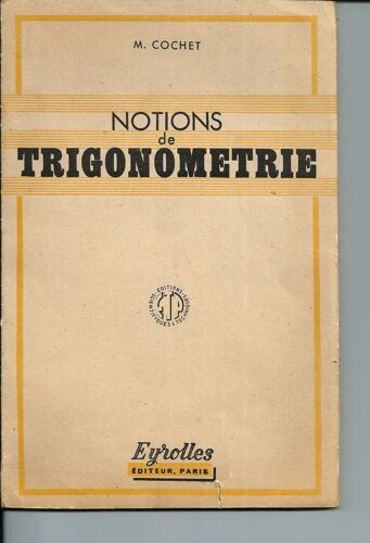 Notions De Trigonométrie
