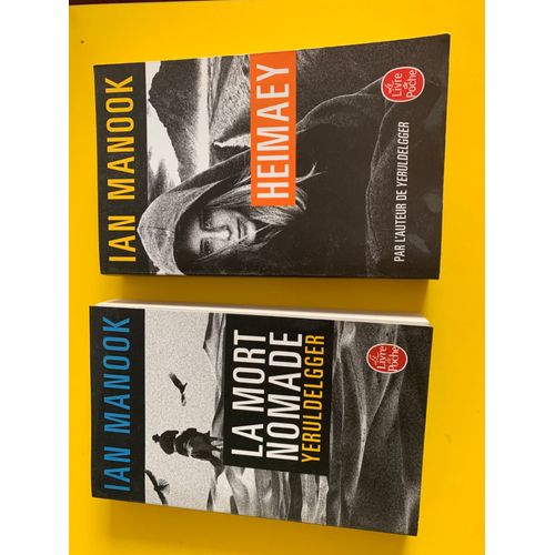 Lot De 2 Livres De Ian Manook