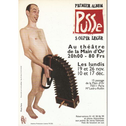 Pusse: Soupirlléger Carte Postale 2001