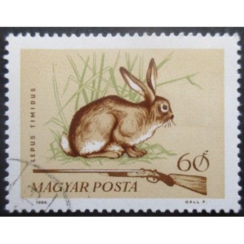Hongrie N°1693 Lièvre Oblitéré