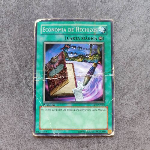 Carte Yu Gi Oh Economia De Hechizos Ast-Sp089