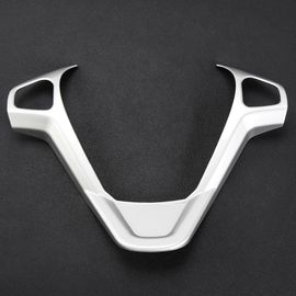 Type C Argent Mat - Couverture De Volant De Voiture, Autocollant De Garniture, Accessoires Pour Ford New Fiesta Mk7 2009 2017 Ecosport 2012 2017, Nouvel Arrivage