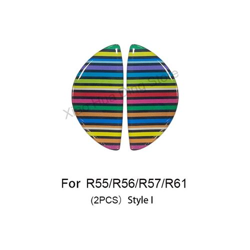 R56r57r55r61 (Je) - Autocollant Pour Poignée De Porte Intérieure De Voiture, Accessoires De Décoration, Pour Mini Cooper One Countrytyman Clubman R55 R56 R61 R60