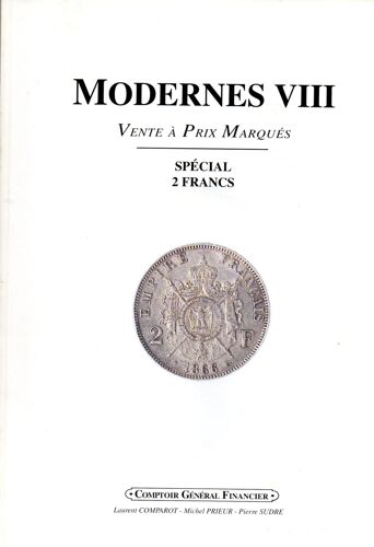 Modernes Viii :Spécial 2 Francs ; Ventes À Prix Marques